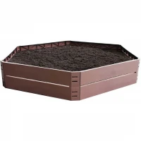 Záhon RB083 132x25cm PP 6dielny vyvýšený