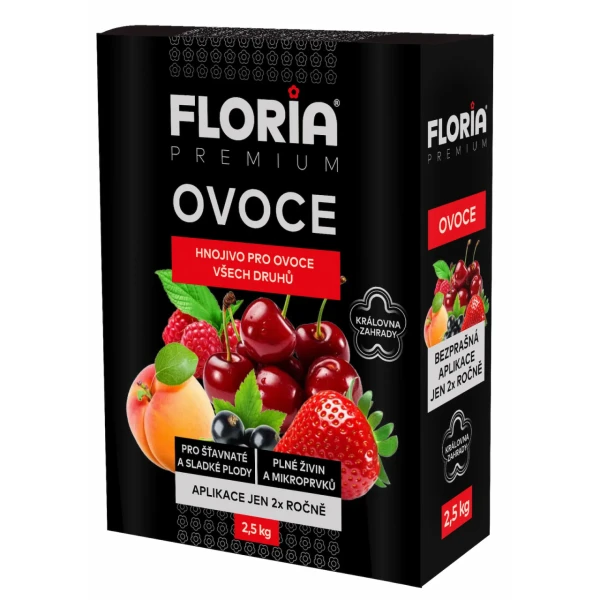 Hnojivo minerálne 2,5kg na ovocie Floria Premium Hnojivo minerálne 2,5kg na ovocie Floria Premium