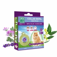 Obojok antiparazitný prírodný Menforsan mačky