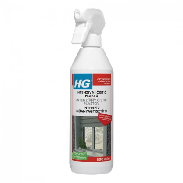 HG čistič plastov 0,5L intenzívny HG čistič plastov 0,5L intenzívny