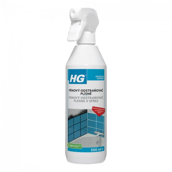 HG odstraňovač plesne 0,5L penový sprej HG odstraňovač plesne 0,5L penový sprej
