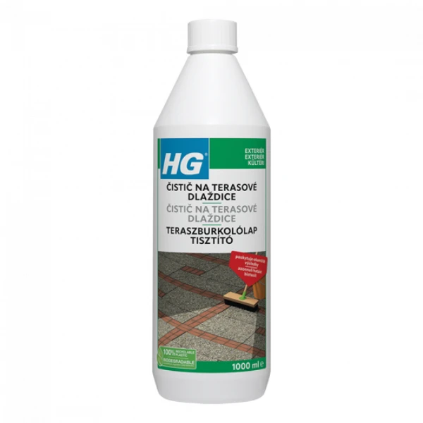 HG čistič terasových dlaždíc 1l HG čistič terasových dlaždíc 1l