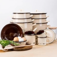 Misa smalt 18cm/1L sedliacka Linea