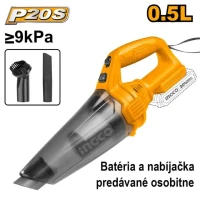 Vysávač ručný Li-Ion CVLI201261 Ingco