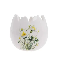 Obal na kvetináč 12,5x11cm porcelán škrupinka