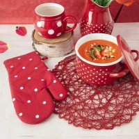 Chňapka kuch.Bodka bavlna magnet