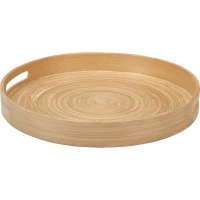 Podnos 35cm s rúčkami bambus