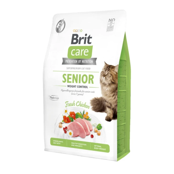 Krmivo mačky Brit Care GF Senior 2kg Krmivo mačky Brit Care GF Senior 2kg
