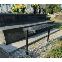 Lavica skladacia 68x27x45cm čierna Lavica skladacia 68x27x45cm čierna