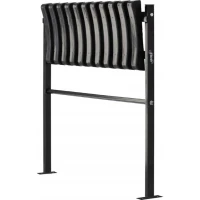 Lavica skladacia 68x27x45cm čierna Lavica skladacia 68x27x45cm čierna