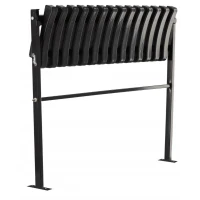 Lavica skladacia 86x27x75cm čierna Lavica skladacia 86x27x75cm čierna