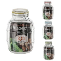 Pohár 2,8L s hermetickým uzáverom sklo Pohár 2,8L s hermetickým uzáverom sklo