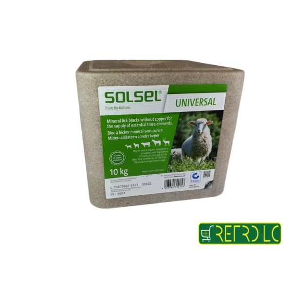 Liz minerálny Solsel Universal 10 kg bez medi Liz minerálny Solsel Universal 10 kg bez medi