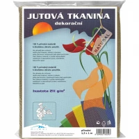 Jutová tkanina - 1,3 x 2m prírodná