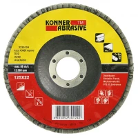 Kotúč Koner D22 125x22mm A080 vejarový