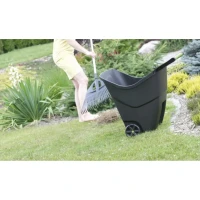 Vozík zahradný 85L UH čierny Vozík zahradný 85L UH čierny