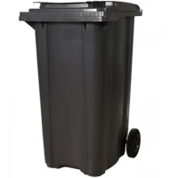 Kuka nádoba 240L plast na kolieskach čierna Kuka nádoba 240L plast na kolieskach čierna