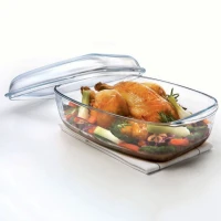 Misa zapekacia 7L s vekom Pyrex