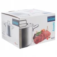 Hrniec nerez 4,6L s pokrievkou  Anett