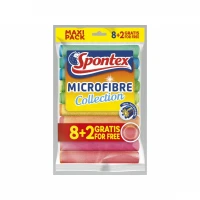 Utierka microfibre Spontex 8+2ks