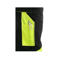 Nohavice pracovné CXS Sirius Brighton na traky žlté