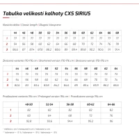 Nohavice pracovné CXS Sirius Brighton oranžovo-čierne
