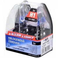 Žiarovka 12V H1 55W white laser 2ks