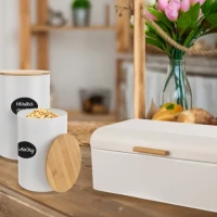 Chlebník 42x24x16,5cm bambus White