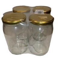 Pohár zavárací TO 900 ml 4ks/bal s víčkom