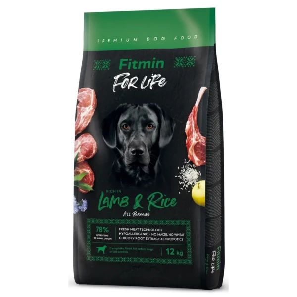 Krmivo psi Fitmin Adult Lamb and Rice 12kg Krmivo psi Fitmin Adult Lamb and Rice 12kg